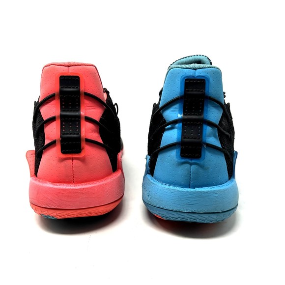 Adidas Mens Dame 7 Ima Visionary Black Blue Pink Basketball Shoes Size 11 G57902